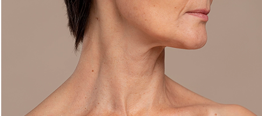Lifting de cuello de plano profundo